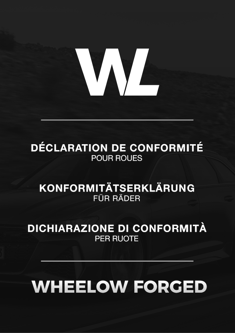 Certificat de conformité (COC)